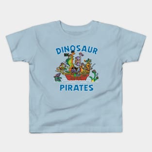 Dinosaur Pirates Kids T-Shirt